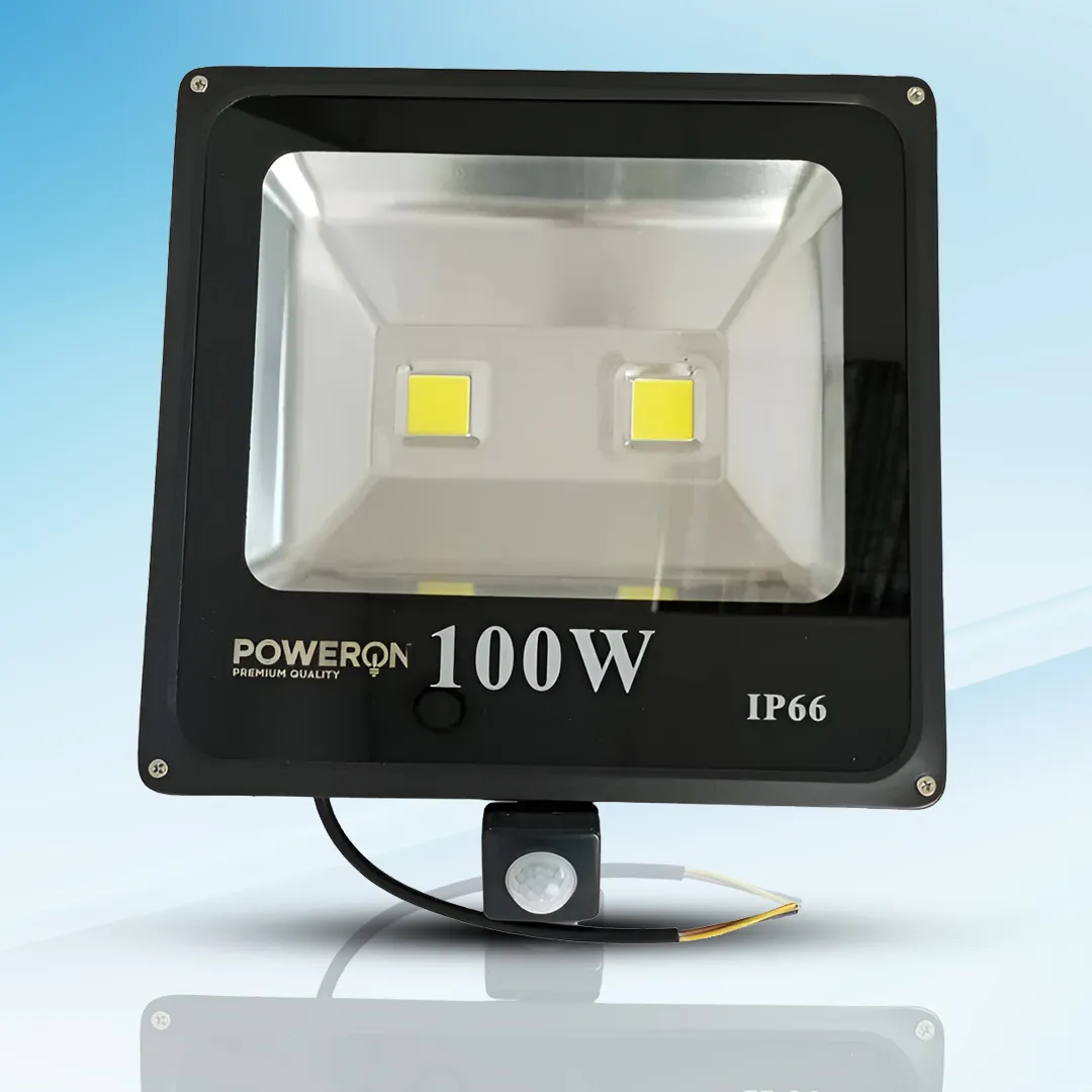 HALOGEN LED FLOODLIGHT WITH PIR MOTION SENSOR 100W - FDL1116