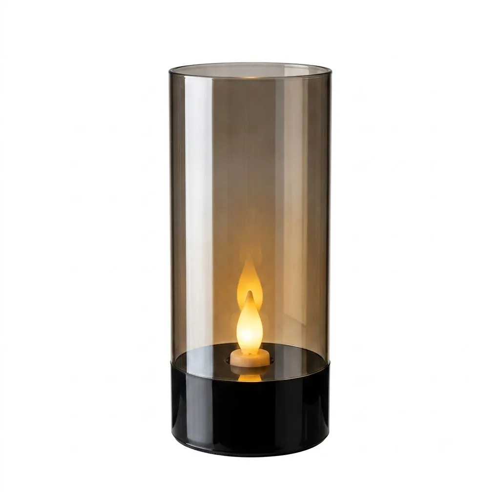 Flameless LED Candle Warm Yellow Light 7.5 × 12.5 cm - SC-2356