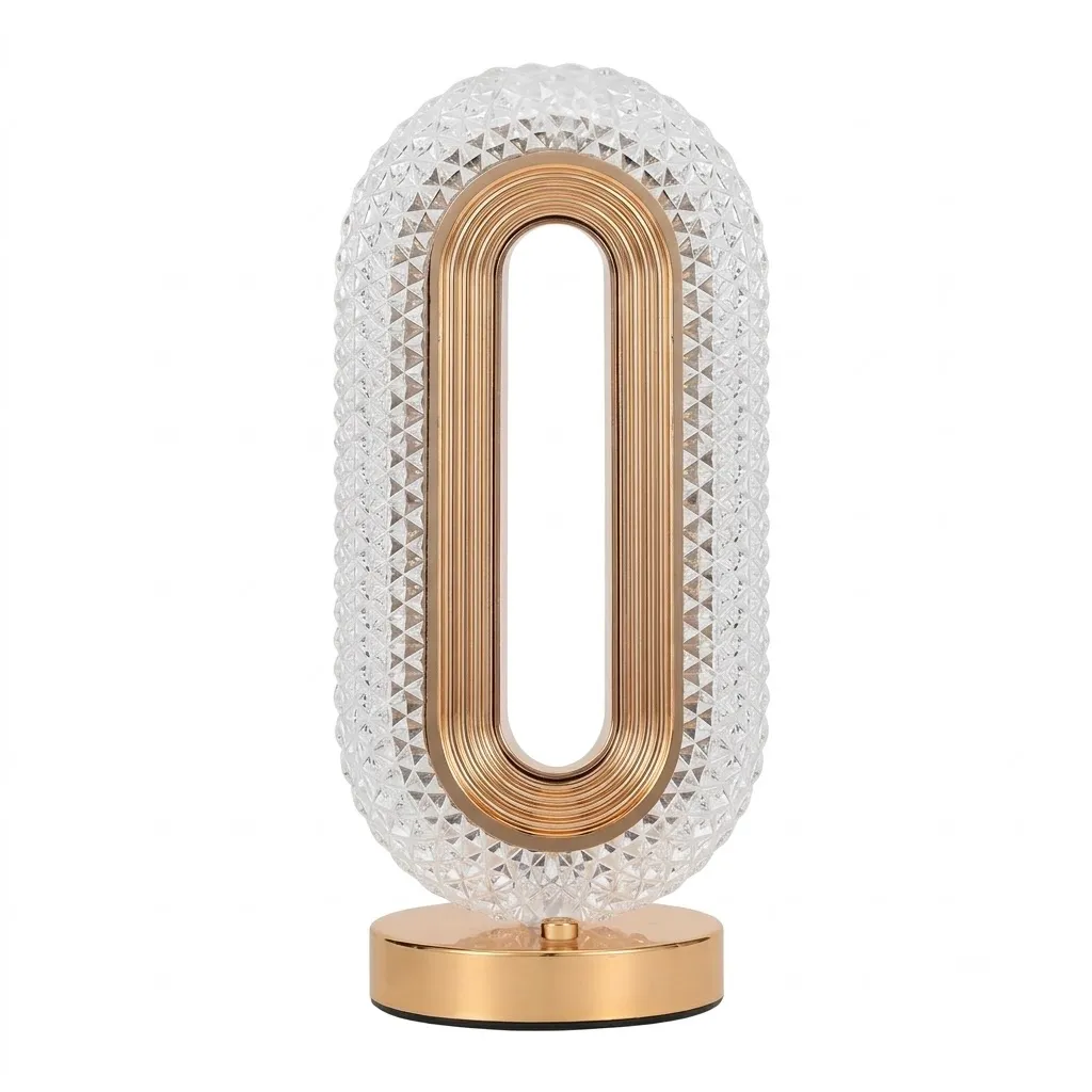 LED kristalna noćna lampa s upravljanjem dodirom USB - A6455