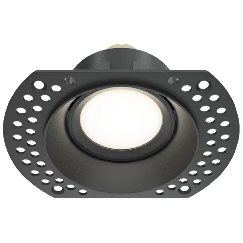 Recessed Downlight IP20 Excludes GU10 Black