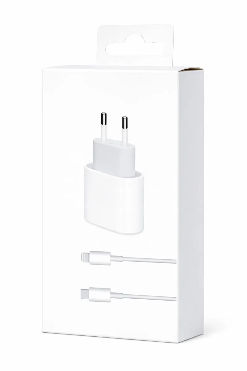 iPhone Lightning to USB-C Fast Charging Cable with Power Adapter KDM0188