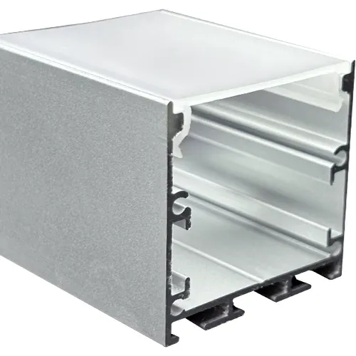 Anodized Tall Aluminum LED Strip Profile 1-4 Rows HB-35X35