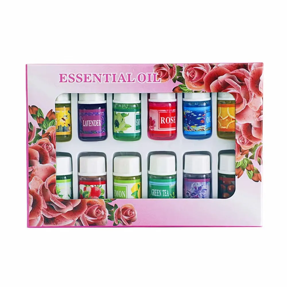 12-Piece Essential Oil Gift Set for Aromatherapy & Relaxation KDM0995