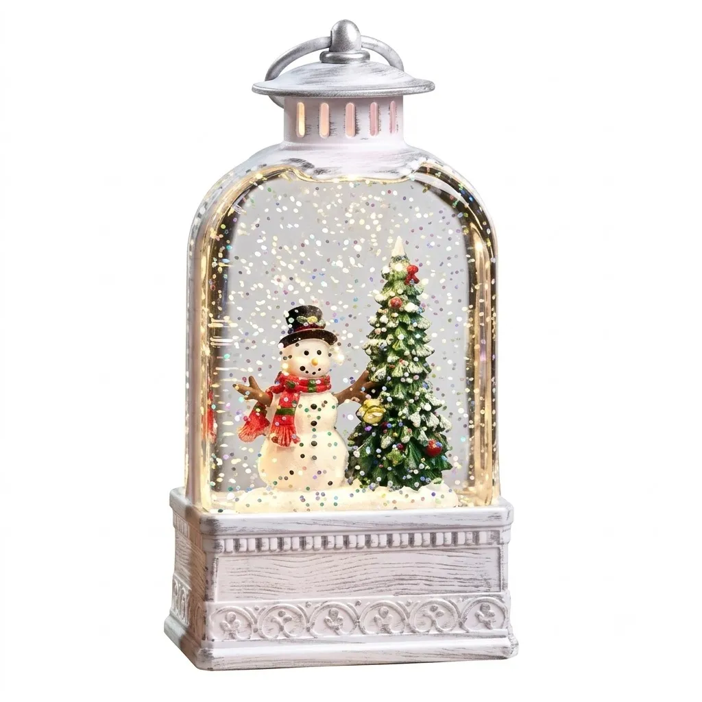 Lantern LED Water Christmas Decoration 27.5cm - PX- 791602