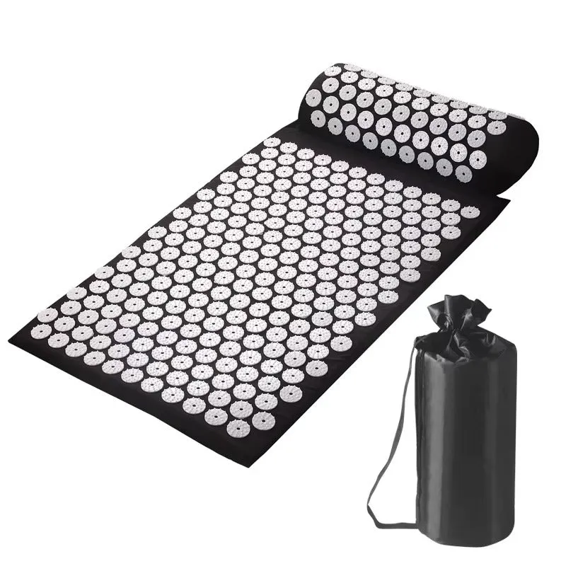 Eco-Friendly Acupuncture Massage Mat with Pillow & Carry Bag KDM0388
