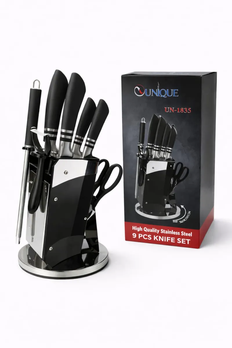 9 Pcs Knife Set UN 1835 KDM1044