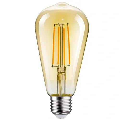 LED Filament Bulb E27 ST64 12W 1380lm 3000K 360° Amber