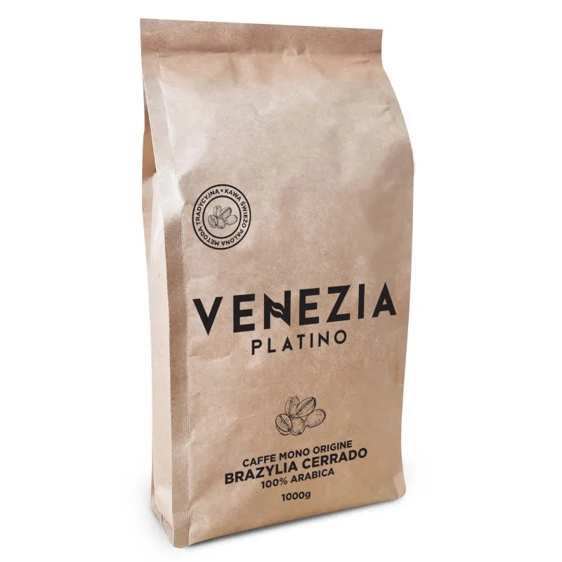 Freshly Roasted Venezia Platino Whole Bean Coffee 1kg