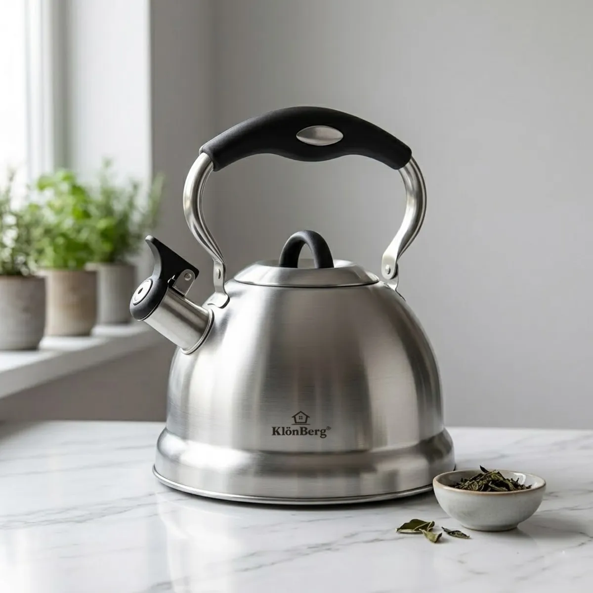 Whistling Kettle 3.0L Stainless Steel Mirror Finish Induction