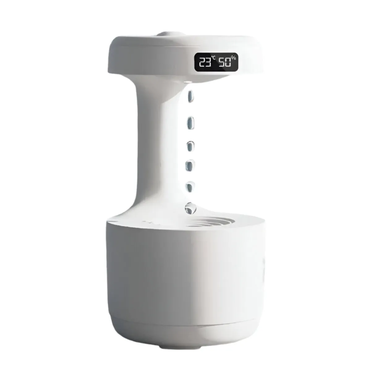 SMOOTH SAILING ANTIGRAVITY HUMIDIFIER LED NIGHT LAMP CLOCK - AH1113
