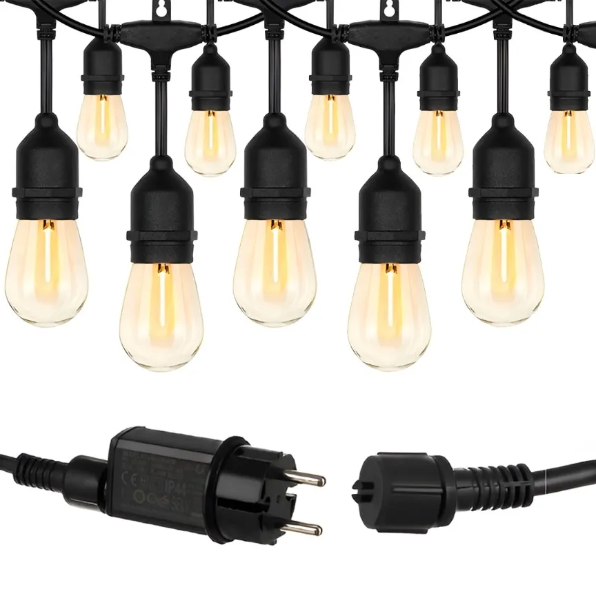LED Garden Decoration String Lights With Plug 10m - GSL1111