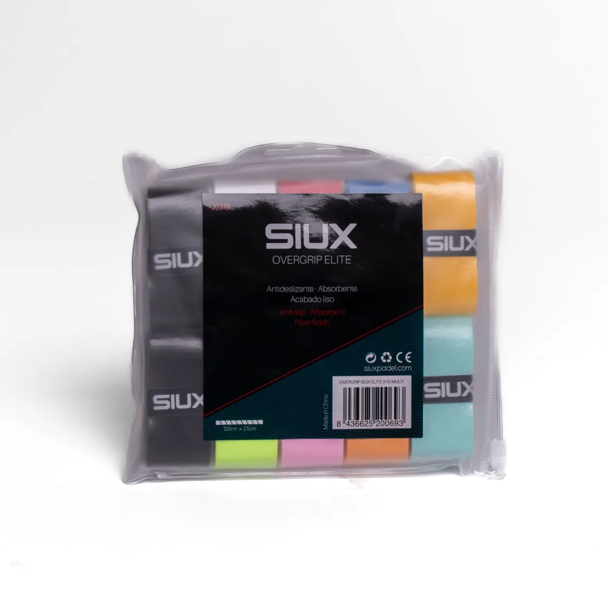 OVERGRIP SIUX ELITE X10 MULTICOLOR