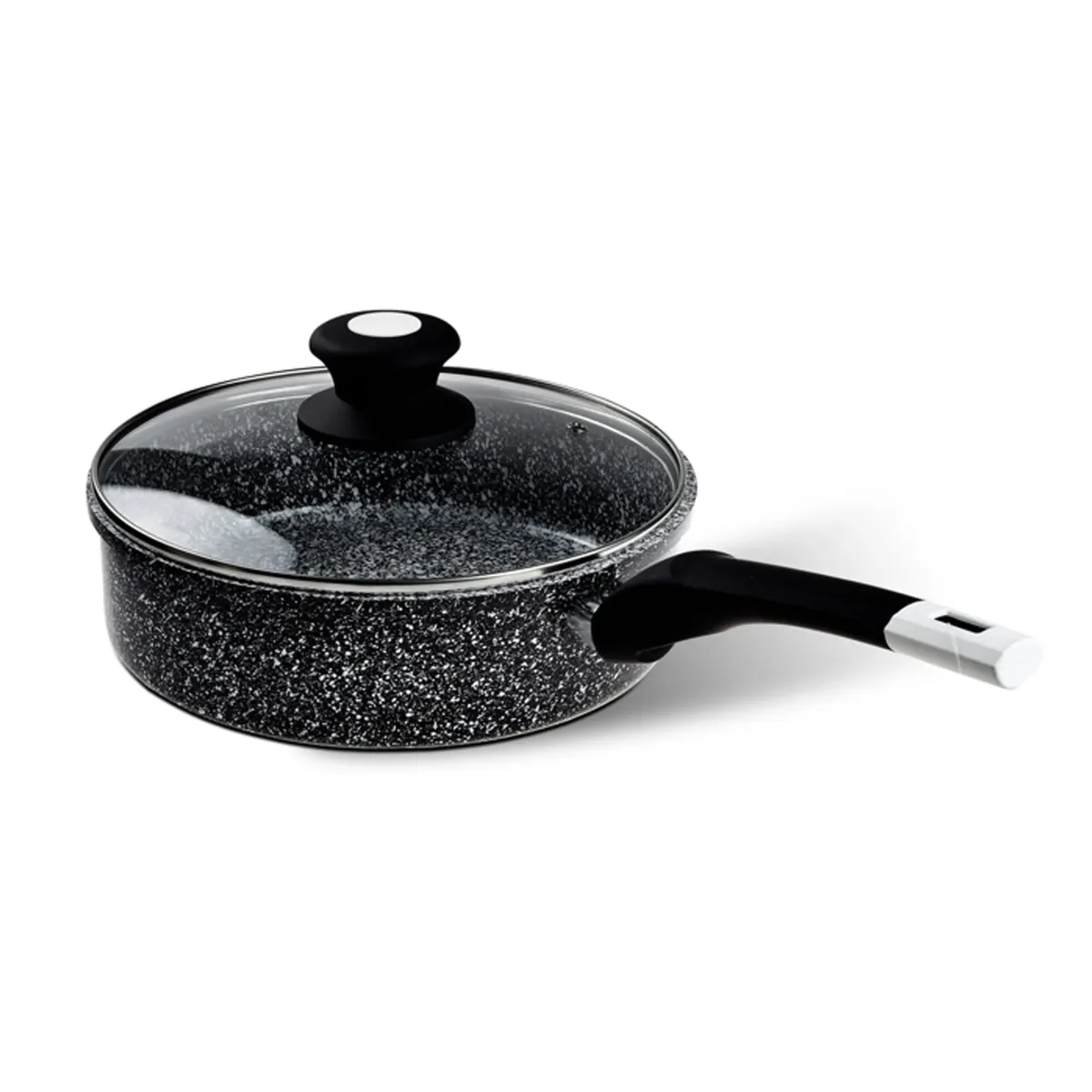 Edenberg Ceramic-Granite Coat Non-Stick Aluminium Deep Frypan 24cm EB-9147