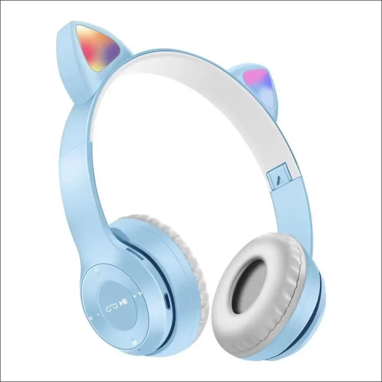 Bezdrôtové slúchadlá s Bluetooth s mačacími ušami - SC-1952