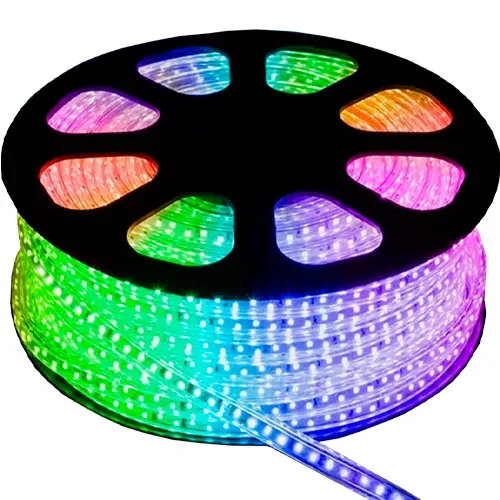 High Voltage LED Strip RGB 8W/m IP67 220-240V