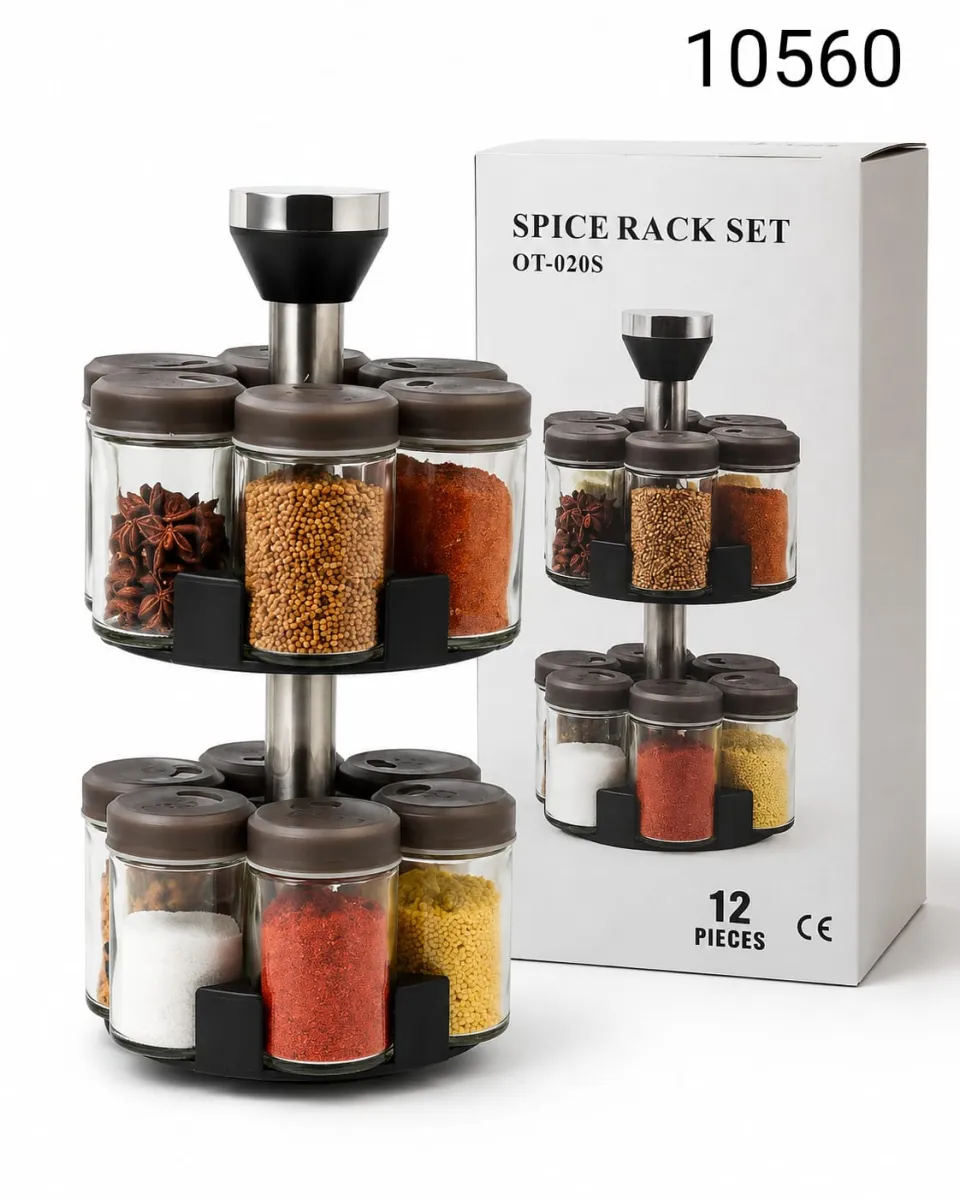 Spice Rack Set 12 Pcs Double OT-020S KDM1050