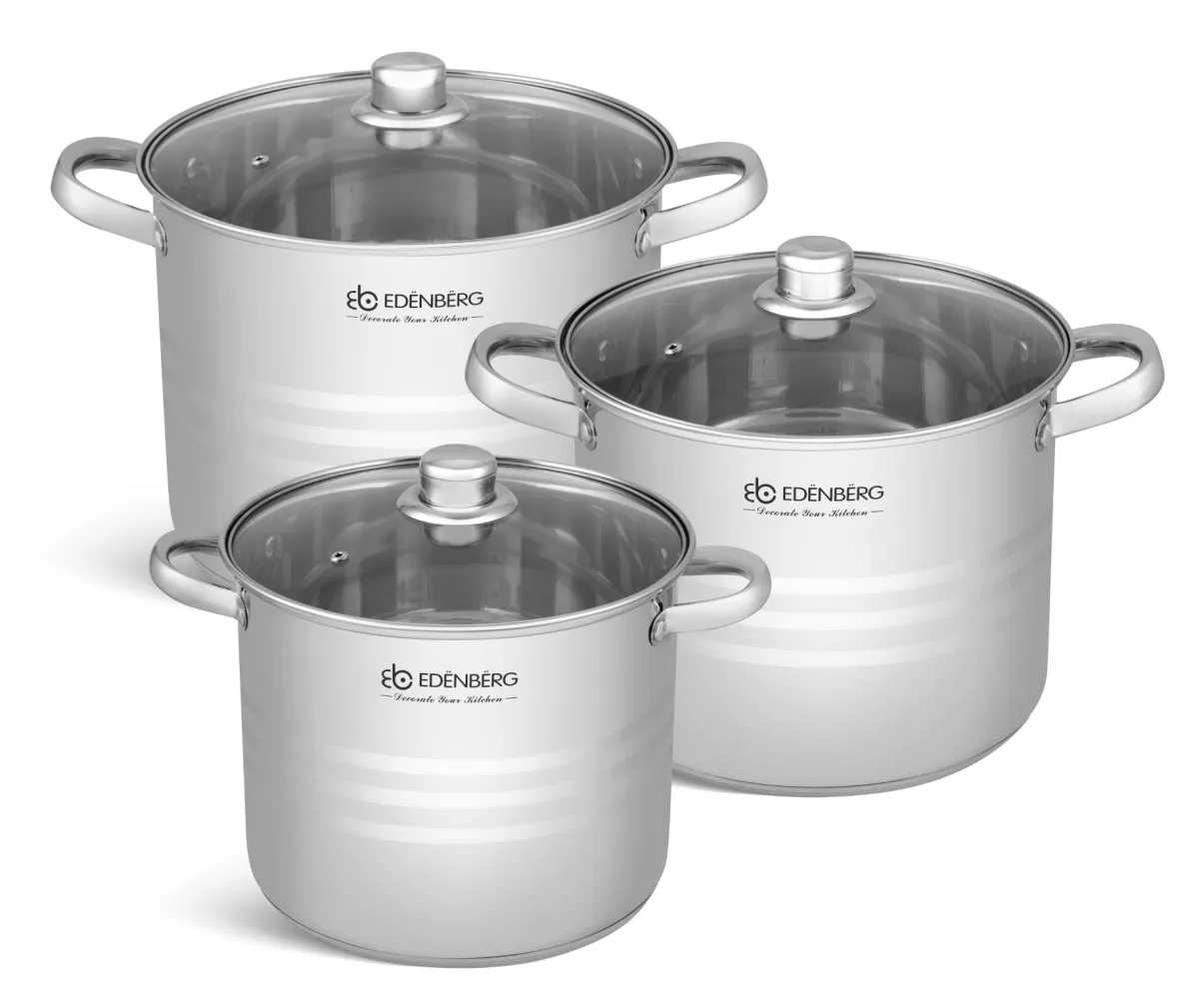 EDENBERG Cookware set 6pcs EB-530N