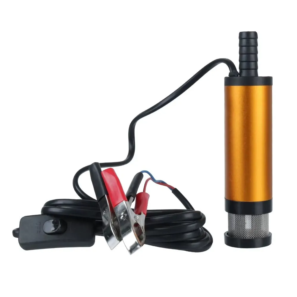 Portable 12V Electric Fuel Transfer Pump 12L/min for Diesel & Water KDM0634