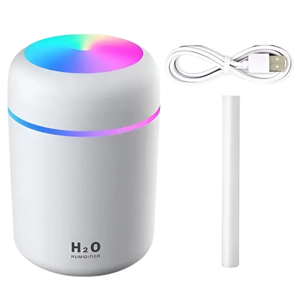USB Colorful Humidifier (White) | DQ-107
