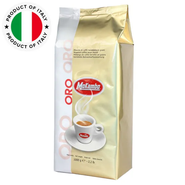 Mokambo Oro Italian Whole Bean Coffee – 1kg