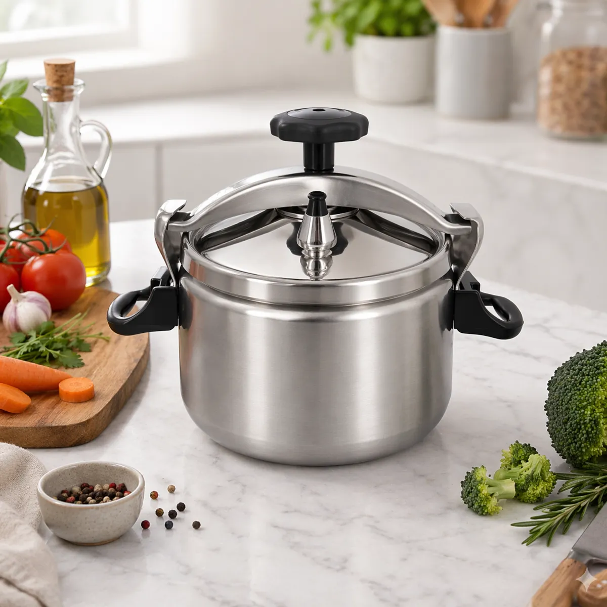 Stainless Steel Pressure Cooker 5 L for Induction KB-2650