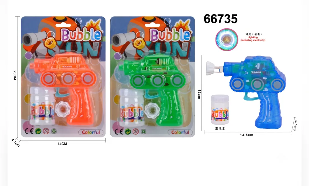Tank manuel boblegevær legetøj 66735