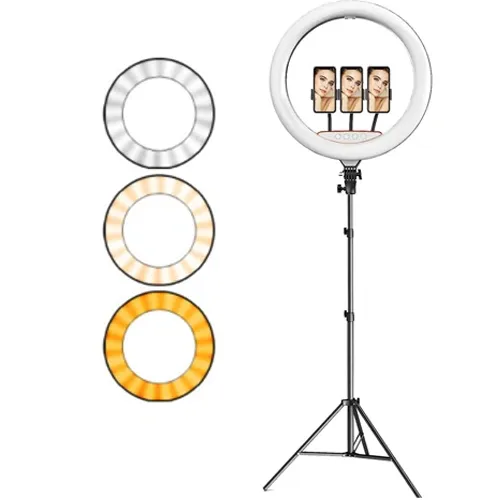 LED selfie ringlicht 20W 36cm dimbaar USB 5V