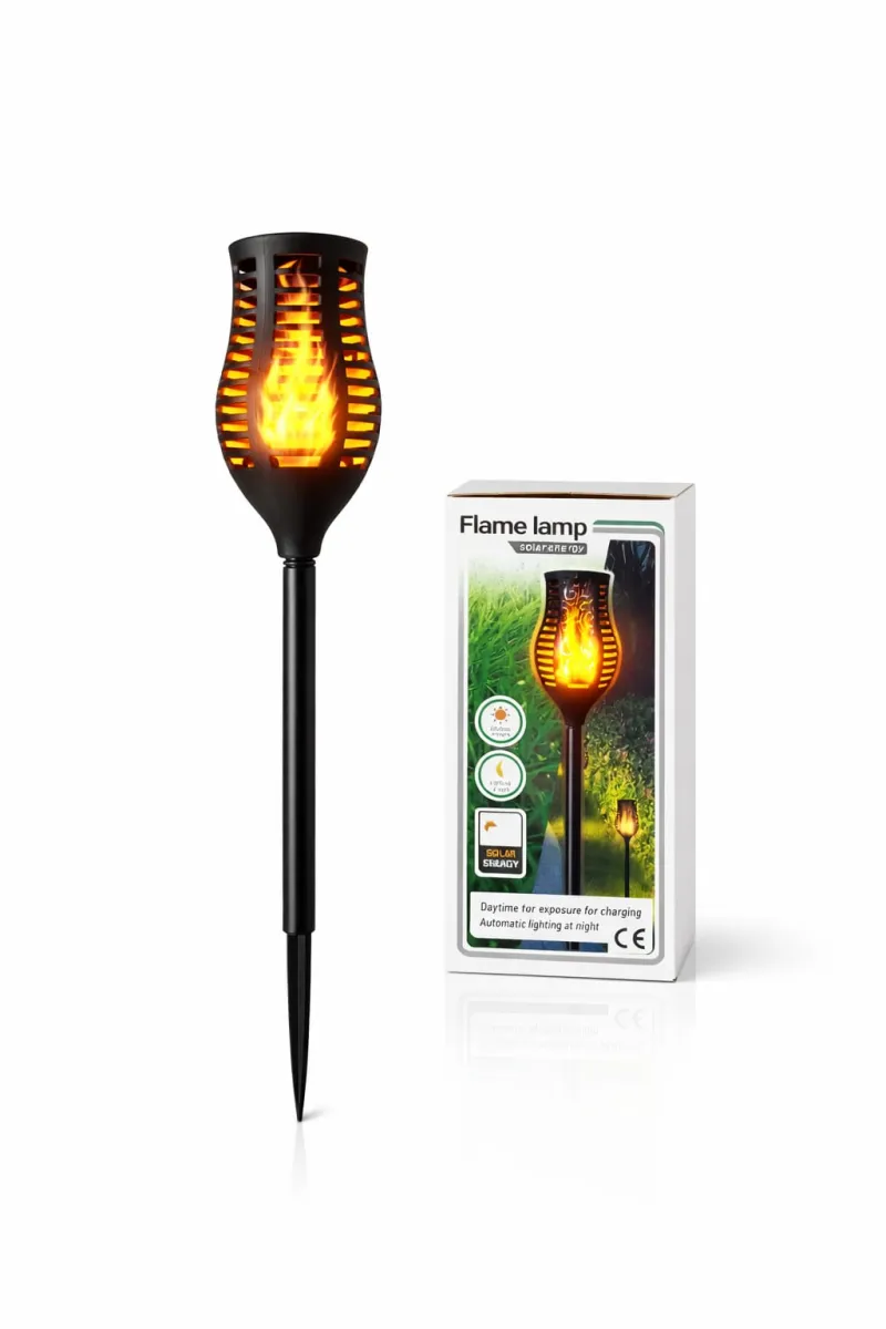 Solar Garden Light Flame Effect KDM0768