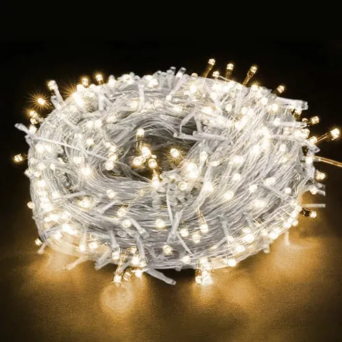 LED jõuluvalgusti 5m soe+vilkuv 220V IP44 50LED