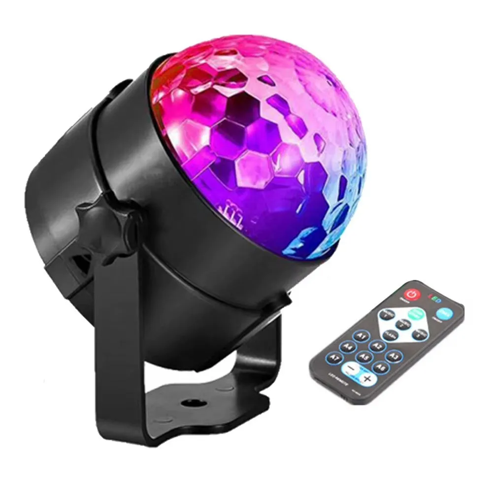 LED Disco Ball Party Light Projector Reflector RGB KDM0261