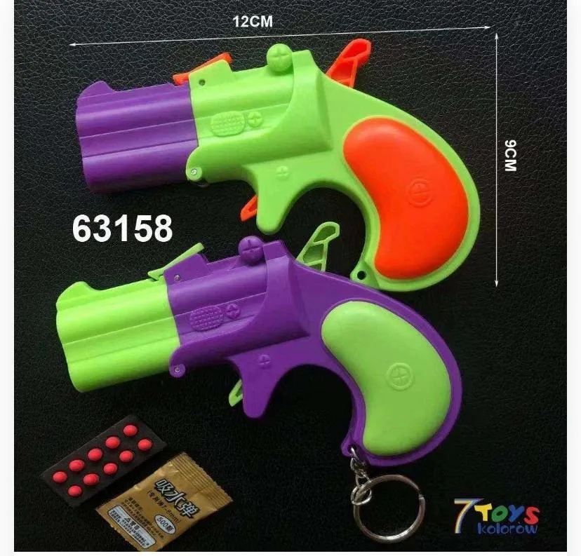 Mini Pocket Derringer Water Gel Blaster Set (2-Pack)