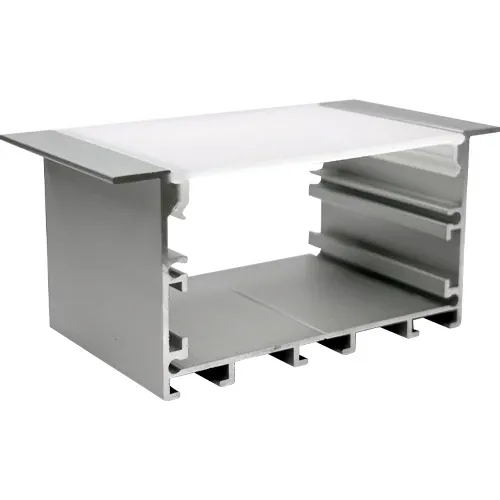 Anodized Aluminum LED Strip Profile 1-5 Rows HB-74X35W