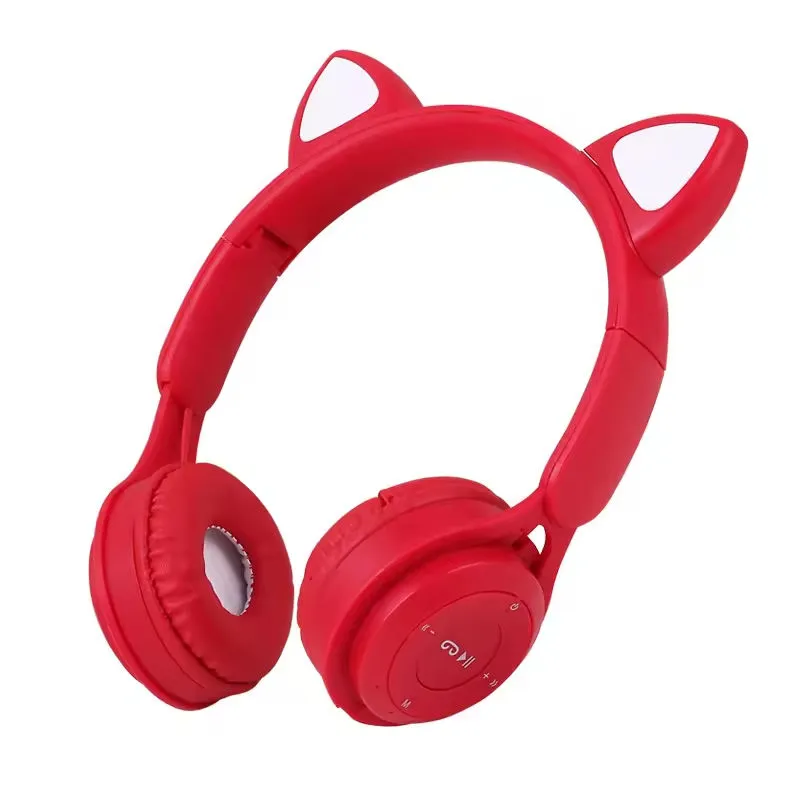 Led Cat Ear Headphones Luminous Wireless Bluetooth Headphone - SC-226