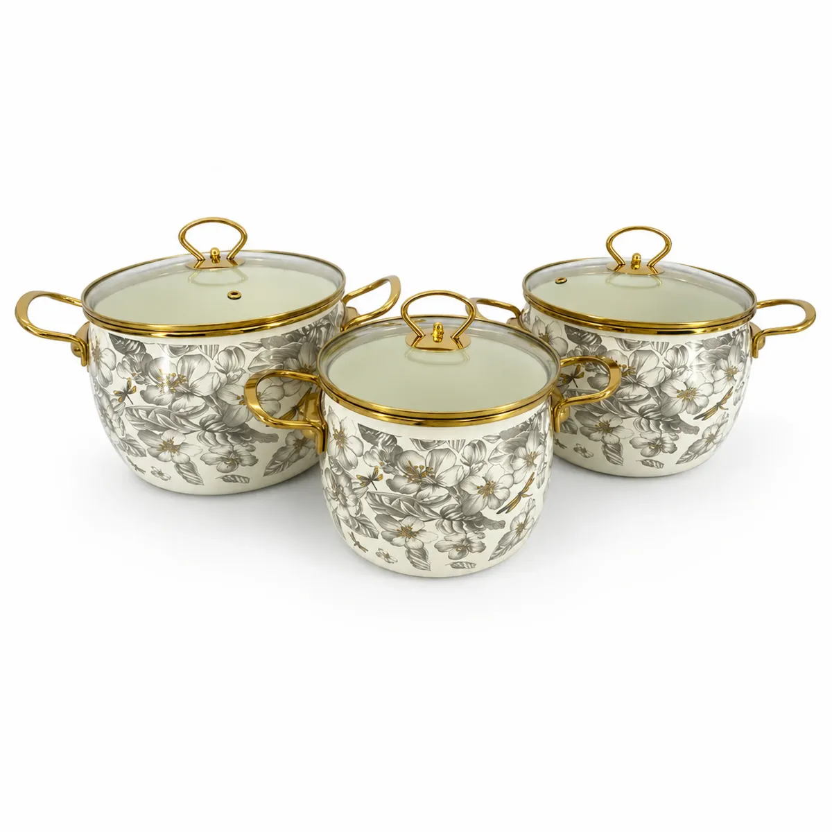 6 Piece Enamel Cookware set | EB-5005