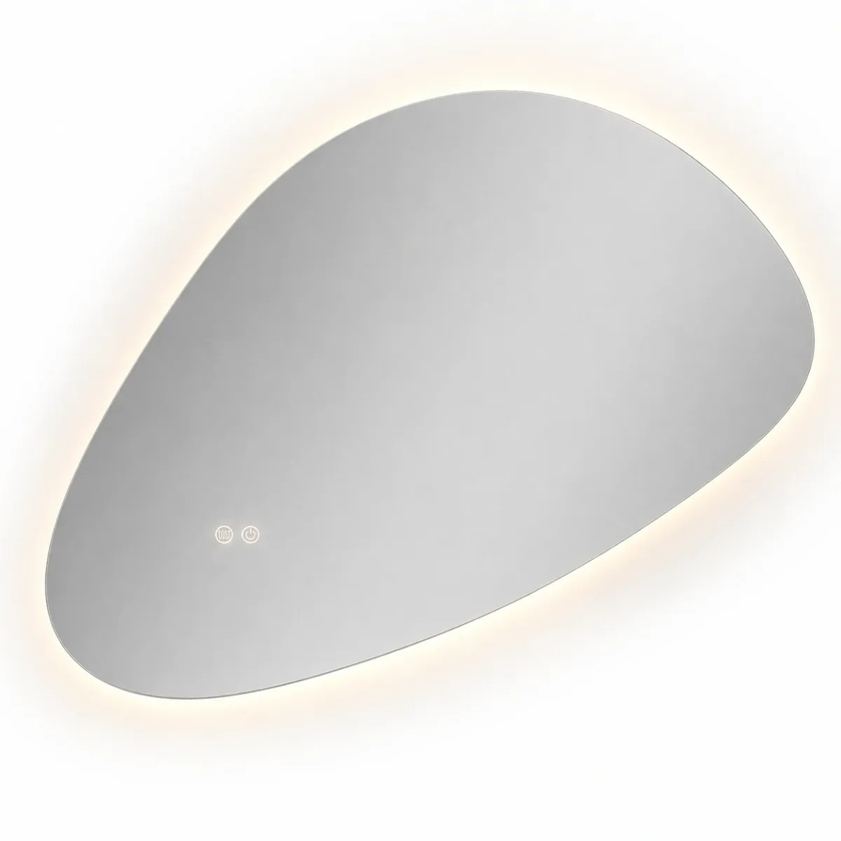LED spejl LAGUNA opvarmet 65x100cm 27W 2700-6500K