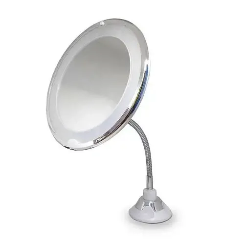 Makeup Mirror 10× Magnification 8” with Suction Mount - SC-4535