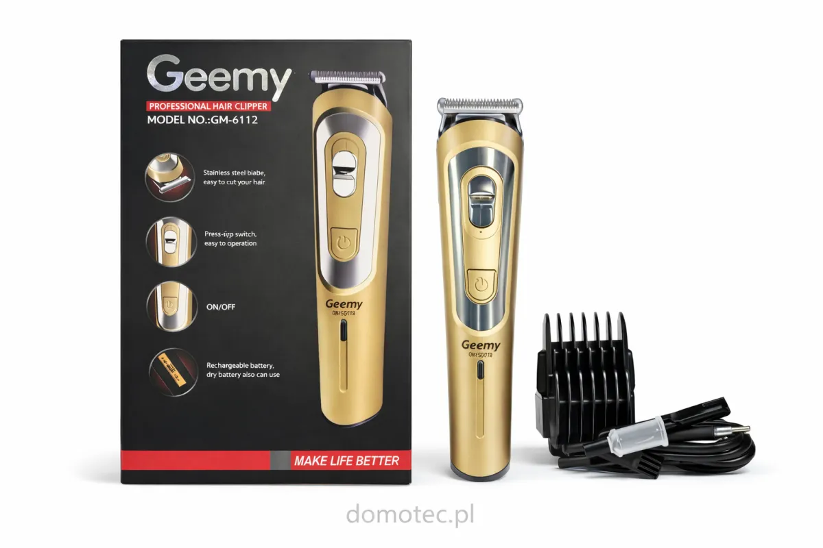 Professional Geemy GM-6112 Hair Clipper KDM0589