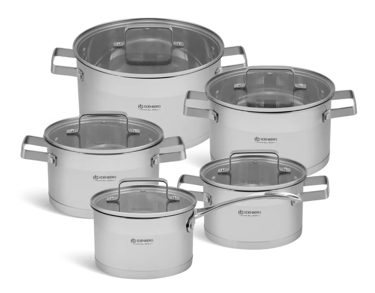 EDENBERG Cookware set 10pcs EB-4090