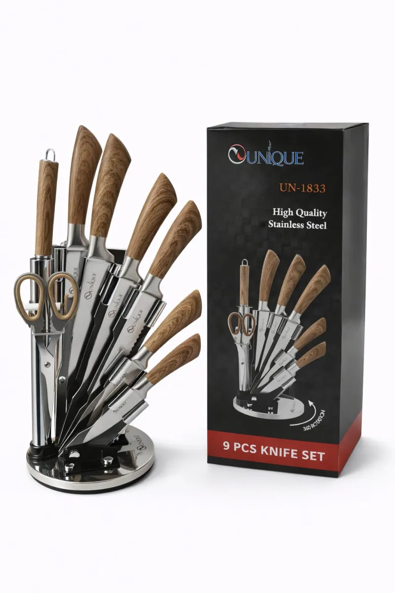 9 Pcs Knife Set UN 1833 KDM1043